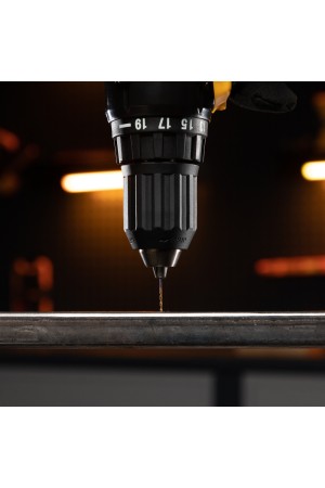 Набор сверл по металлу, 1-10 мм, HSS-Tin, Golden Tip, 19 шт Denzel