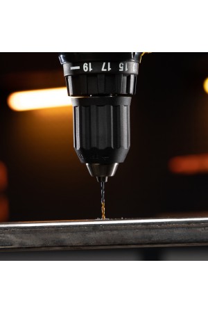 Набор сверл по металлу, 1-13 мм, HSS-Tin, Golden Tip, 25 шт Denzel