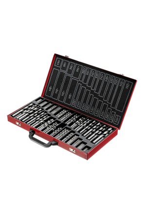 Набор сверл по металлу, 1-13 мм, 230 шт, HSS, в металлическом кейсе Matrix