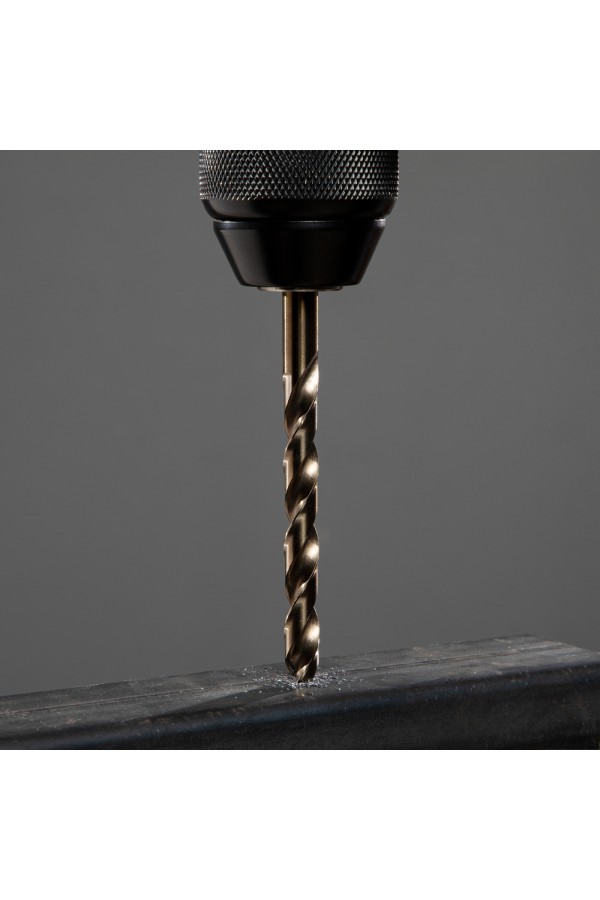 Сверло спиральное по металлу, 8 мм, HSS-Co Gross