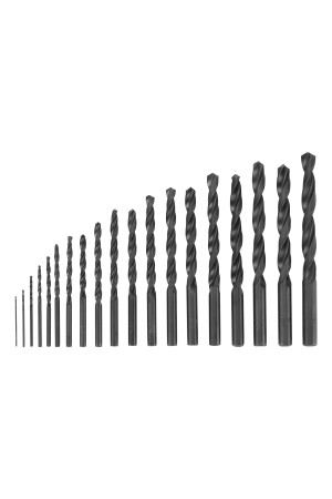 Набор сверл по металлу, 1-10 мм, (через 0.5 мм), HSS, 19 шт, в стакане, цилиндрический хвостовик Sparta