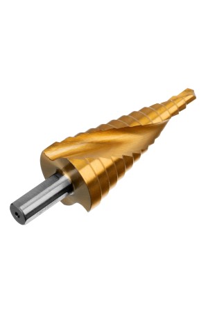 Сверло ступенчатое, 6-8-10-12-14-16-18-20-22-24-26-28-30 мм, HSS, спиральный профиль, трехгранный хвостовик Matrix