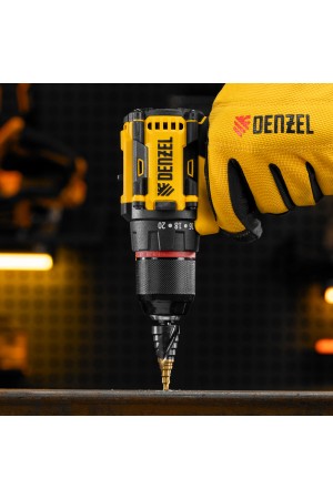 Сверло ступенчатое 4-6-8-10-12-14-16-18-20 мм, Р6М5, 6-гр. хвостовик Denzel