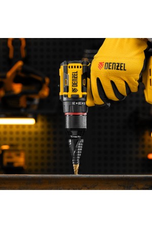 Сверло ступенчатое, 6-8-10-12-14-16-18-20-22-24-26-28-30мм, Р6М5, 6-гр. хвостовик Denzel