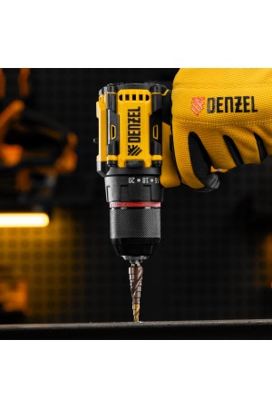 Сверло ступенчатое 4-5-6-7-8-9-10-11-12 мм, Р6М5К5, 6-гр. хвостовик Denzel