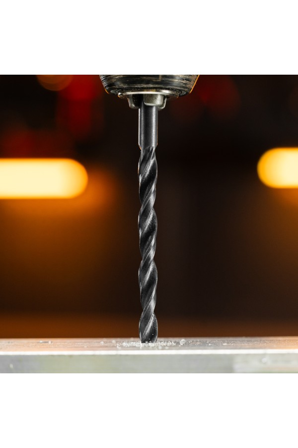 Набор сверл по металлу, 1-10 мм, (через 0.5 мм) HSS 19 шт, пластиковый бокс, цилиндрический хвостовиковик Sparta