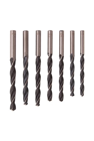 Набор сверл по металлу, 1-10 мм (через 0.5 мм), 19 шт, Р6М5, прокат, цилиндрический хвостовик Барс