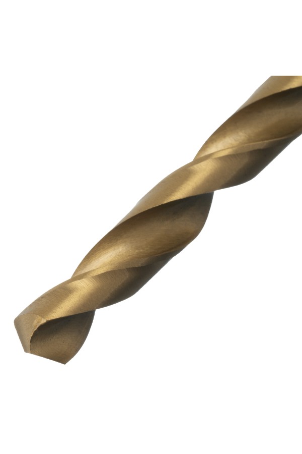 Набор нитридтитановых сверл по металлу, 3-4-5-6-8 мм, HSS, 5 шт, пластиковая коробка, цилиндрический хвостовик Matrix