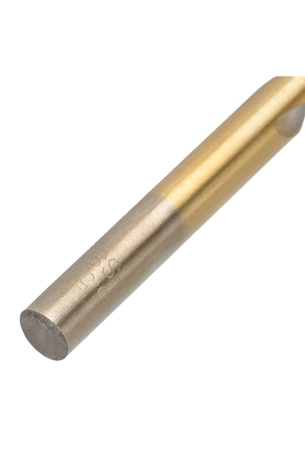 Набор нитридтитан. сверл по металлу, 1.5-6.5 мм (через 0.5 мм+3.2мм 4.8 мм) НSS 13 шт Matrix