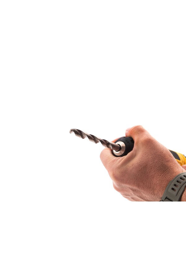 Набор сверл по металлу, 1-10 мм (через 0.5 мм) HSS 19 шт, металлическая коробка, цилиндрический хвостовик Matrix