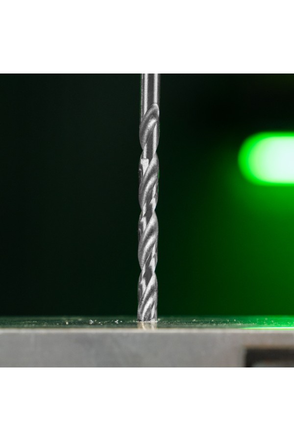 Набор сверл по металлу, 1-10 мм, (через 0.5 мм) HSS 19 шт, пластиковая коробка, цилиндрический хвостовик Сибртех