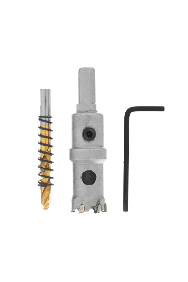 Коронка по металлу твердосплавная, 20 мм Denzel