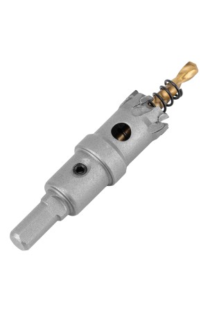 Коронка по металлу твердосплавная, 21 мм Denzel