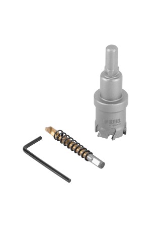 Коронка по металлу твердосплавная, 27 мм Denzel