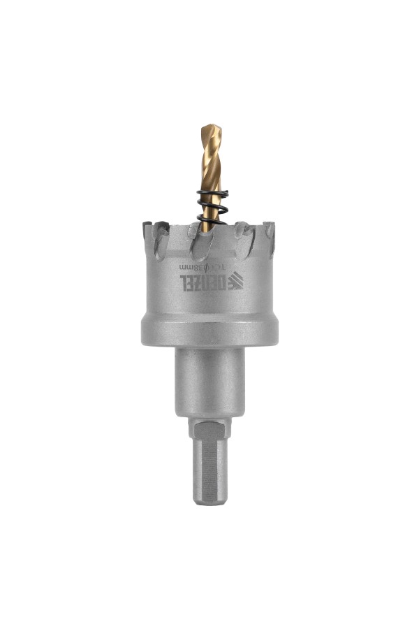 Коронка по металлу твердосплавная, 38 мм Denzel