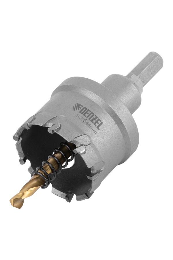 Коронка по металлу твердосплавная, 44 мм Denzel