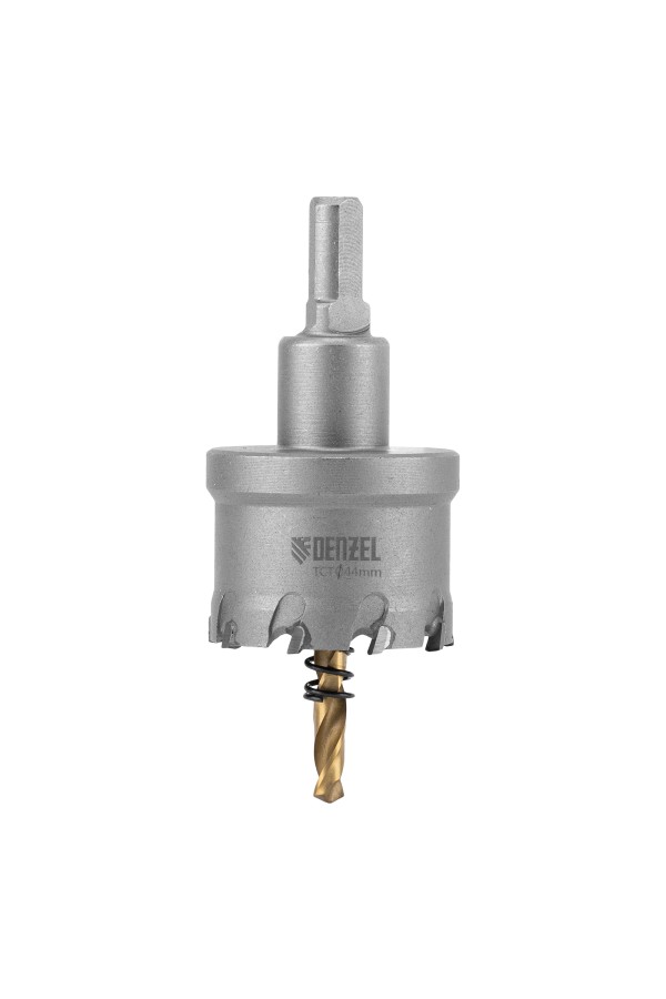 Коронка по металлу твердосплавная, 44 мм Denzel