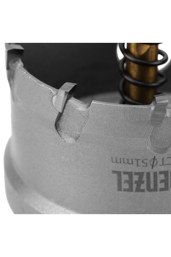 Коронка по металлу твердосплавная, 51 мм Denzel