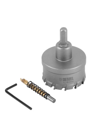 Коронка по металлу твердосплавная, 60 мм Denzel