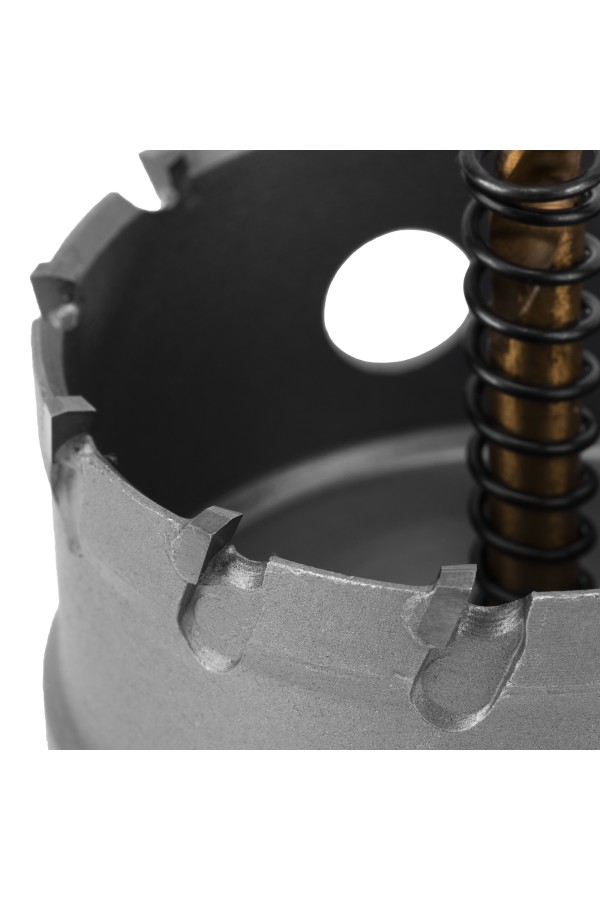 Коронка по металлу твердосплавная, 64 мм Denzel