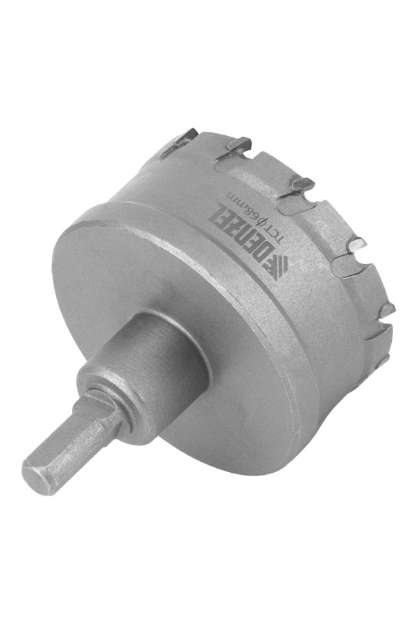 Коронка по металлу твердосплавная, 68 мм Denzel