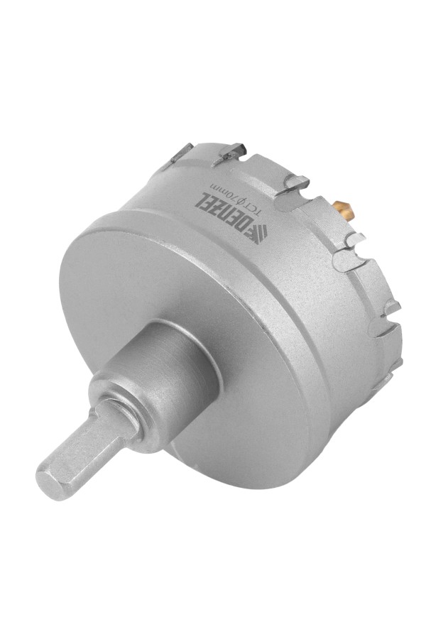 Коронка по металлу твердосплавная, 70 мм Denzel