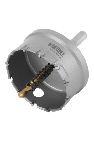 Коронка по металлу твердосплавная, 70 мм Denzel