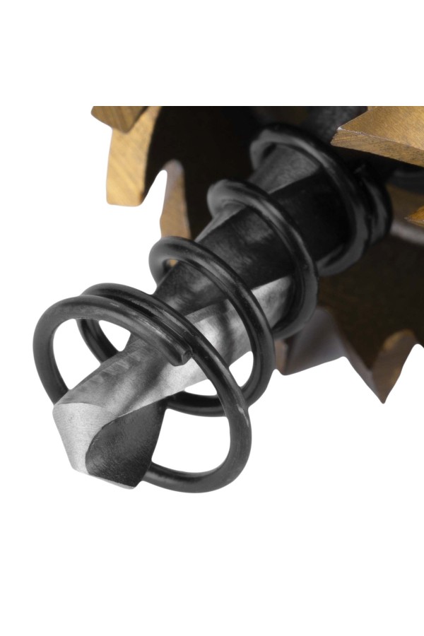 Коронка по металлу HSS, 20 мм, нитридтитановое покрытие Denzel