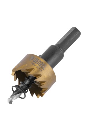 Коронка по металлу HSS, 25 мм, нитридтитановое покрытие Denzel