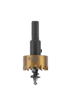 Коронка по металлу HSS, 26 мм, нитридтитановое покрытие Denzel