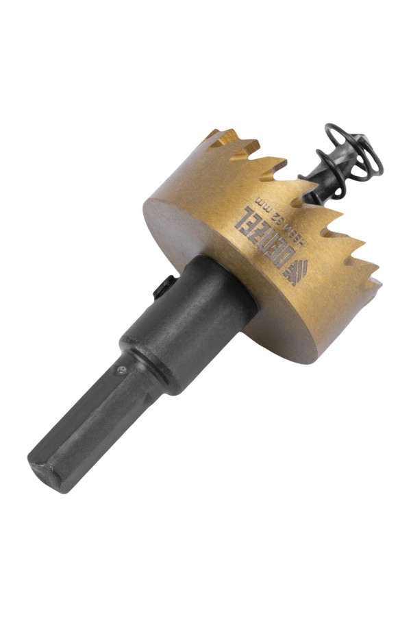 Коронка по металлу HSS, 32 мм, нитридтитановое покрытие Denzel