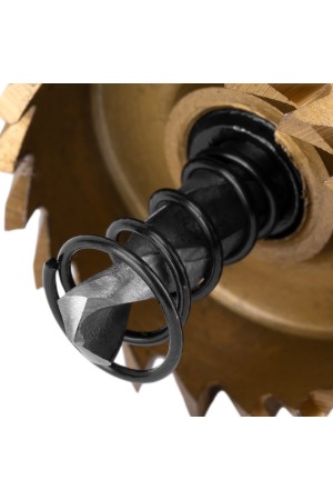 Коронка по металлу HSS, 35 мм, нитридтитановое покрытие Denzel