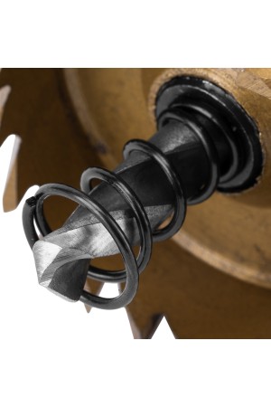 Коронка по металлу HSS, 38 мм, нитридтитановое покрытие Denzel