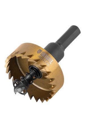 Коронка по металлу HSS, 40 мм, нитридтитановое покрытие Denzel