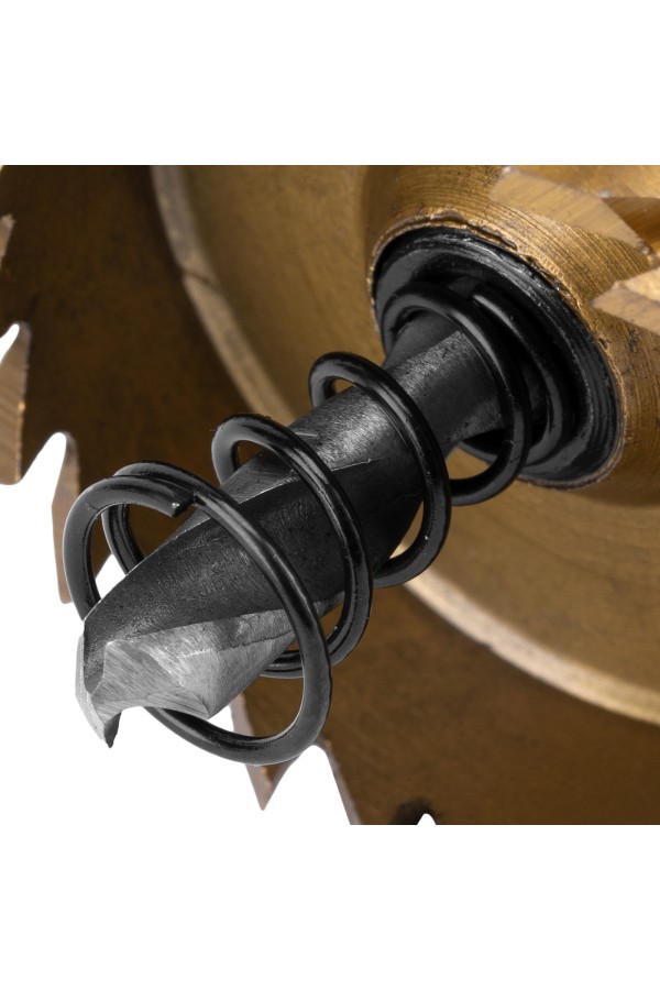 Коронка по металлу HSS, 40 мм, нитридтитановое покрытие Denzel