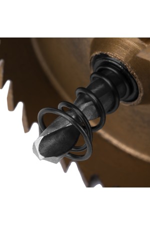 Коронка по металлу HSS, 50 мм, нитридтитановое покрытие Denzel