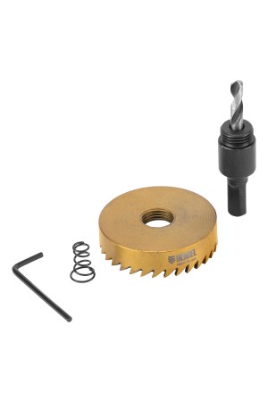 Коронка по металлу HSS, 55 мм, нитридтитановое покрытие Denzel