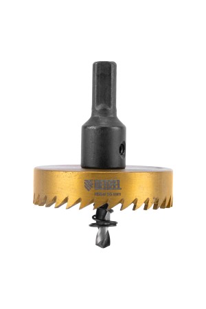 Коронка по металлу HSS, 55 мм, нитридтитановое покрытие Denzel