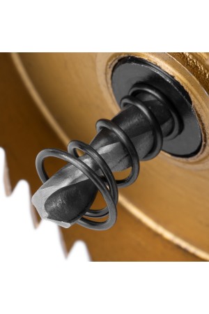 Коронка по металлу HSS, 60 мм, нитридтитановое покрытие Denzel