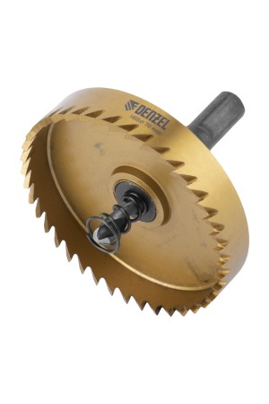 Коронка по металлу HSS, 70 мм, нитридтитановое покрытие Denzel