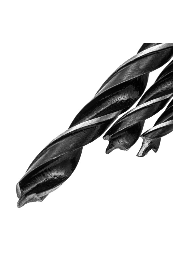 Набор сверл по бетону 5-6-8 мм, металлу 5-6-8 мм, дереву 5-6-8 мм, 9 шт, цилиндрический хвостовик Sparta