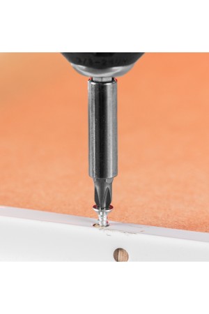 Набор сверл комбинированный, сверла по металлу 1-6 мм, бетону 4-8 мм, дереву 4-8 мм, биты 10 шт, адаптер, зенковка, 31 предмет Pro Matrix