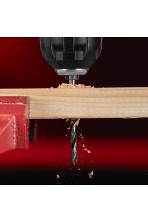 Набор сверл комбинированный, сверла по металлу 1-6 мм, бетону 4-8 мм, дереву 4-8 мм, биты 10 шт, адаптер, зенковка, 31 предмет Pro Matrix