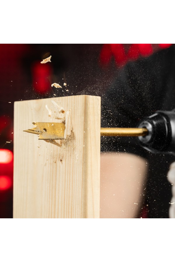 Набор сверл комбинированный, сверла по металлу 1-6 мм, бетону 3-8 мм, дереву 3-8 мм, перовые 16,20,22 мм, биты 30 шт, адаптер, головки 8 шт, 71 предмет Pro Matrix