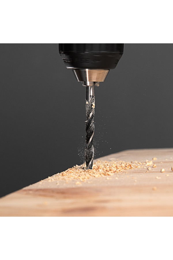 Набор сверл комбинированный: бетон 4-10 мм, металл 2-10 мм, дерево 4-10 мм, дюбеля, 300 предметов Matrix