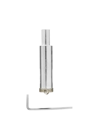 Сверло алмазное по керамограниту, 16 х 67 мм, трехгранный хвостовик Matrix