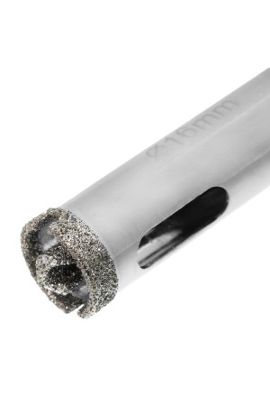Сверло алмазное по керамограниту, 16 х 67 мм, трехгранный хвостовик Matrix