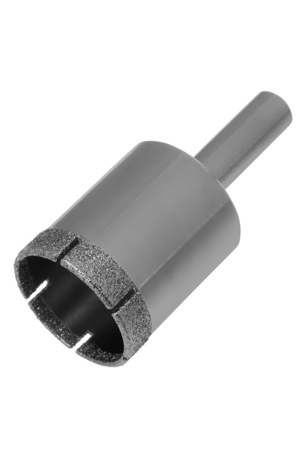 Сверло по стеклу и керамической плитке, 25 х 55 мм, цилиндрический хвостовик Сибртех