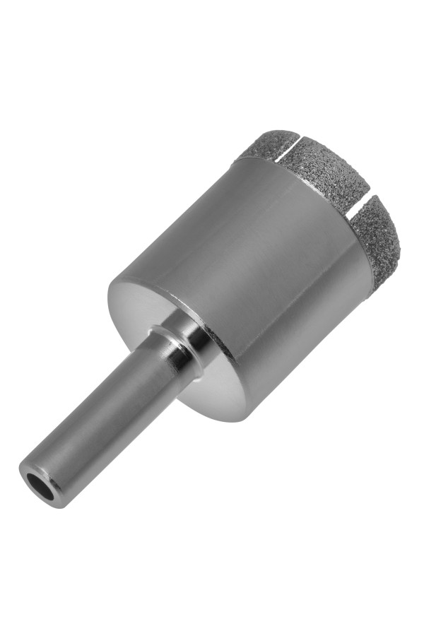 Сверло по стеклу и керамической плитке, 25 х 55 мм, цилиндрический хвостовик Сибртех