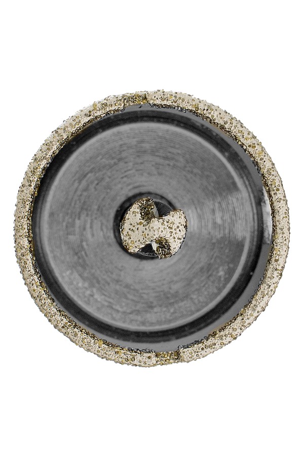 Сверло алмазное по керамограниту, 28 х 67 мм, трехгранный хвостовик Matrix